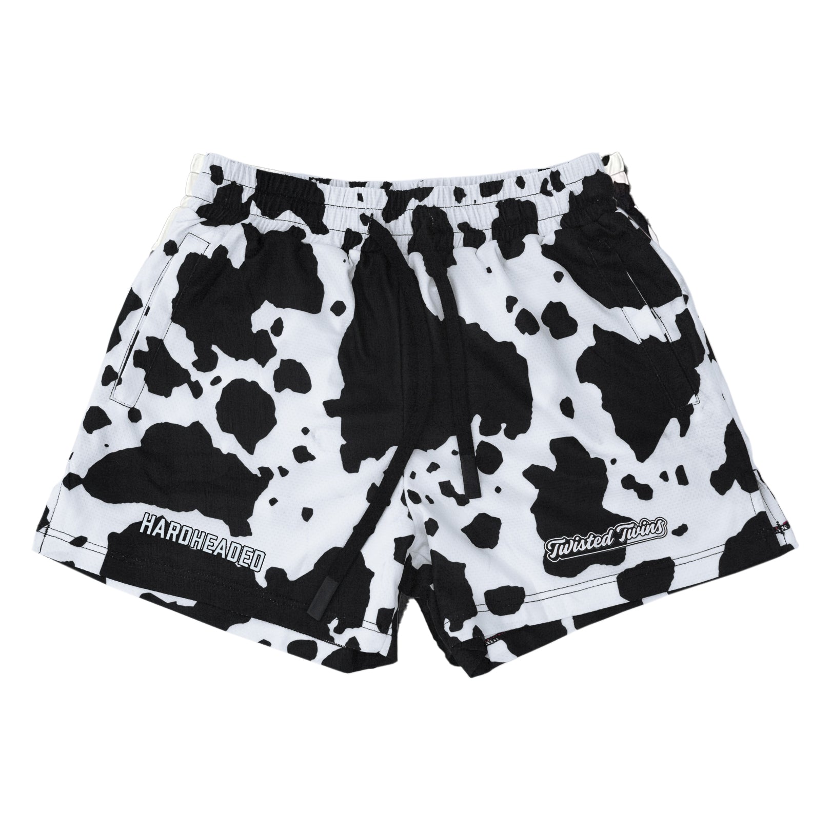 パンツ theredthread S ring biker shorts cow Cow Print - Holy Cow Short – HardHeaded